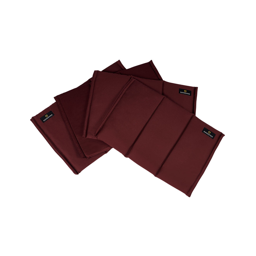 Padded cotton underbandages BURGUNDY