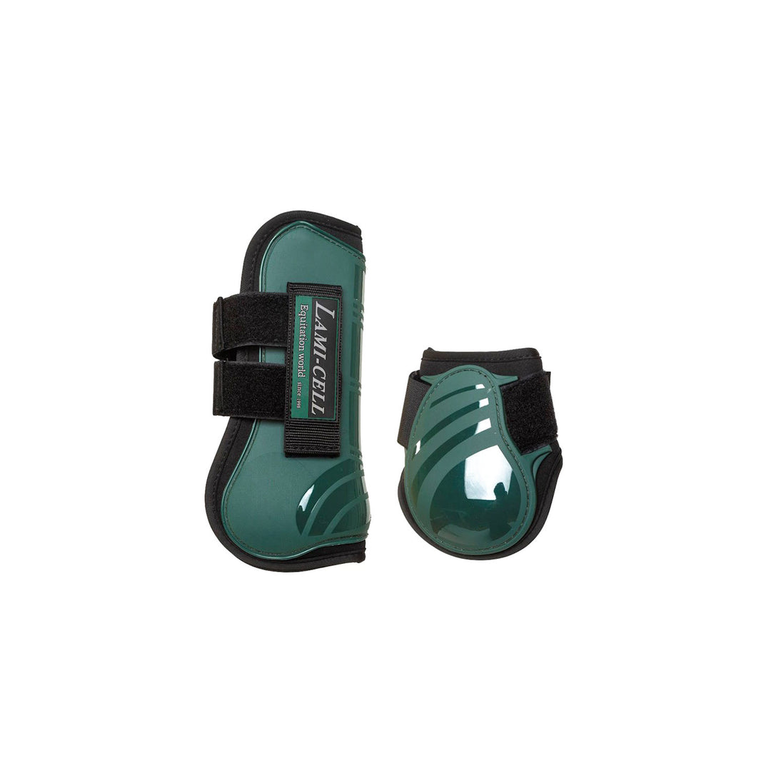 MIRAGE TENDON BOOTS + FETLOCK HUNTER GREEN