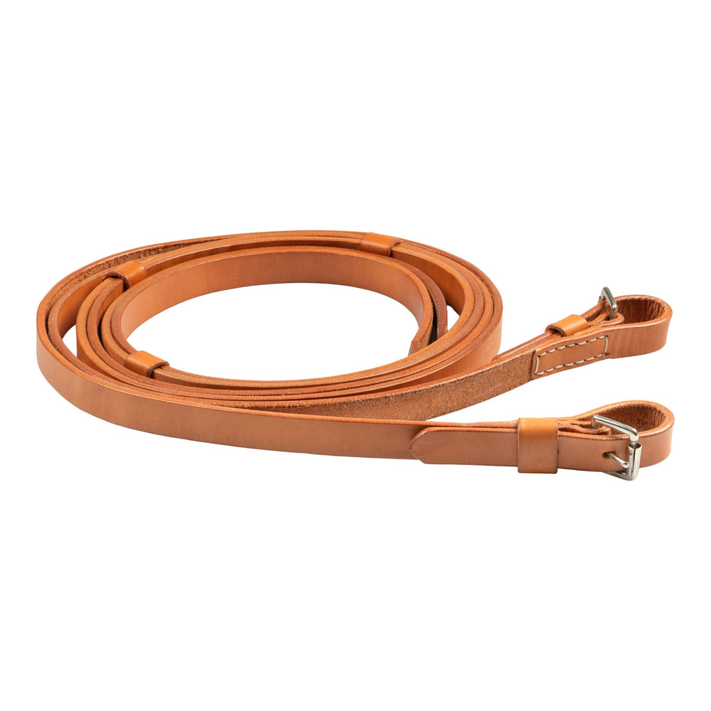 LEATHER REINS FOR MAREMMANA SADDLE NATURAL