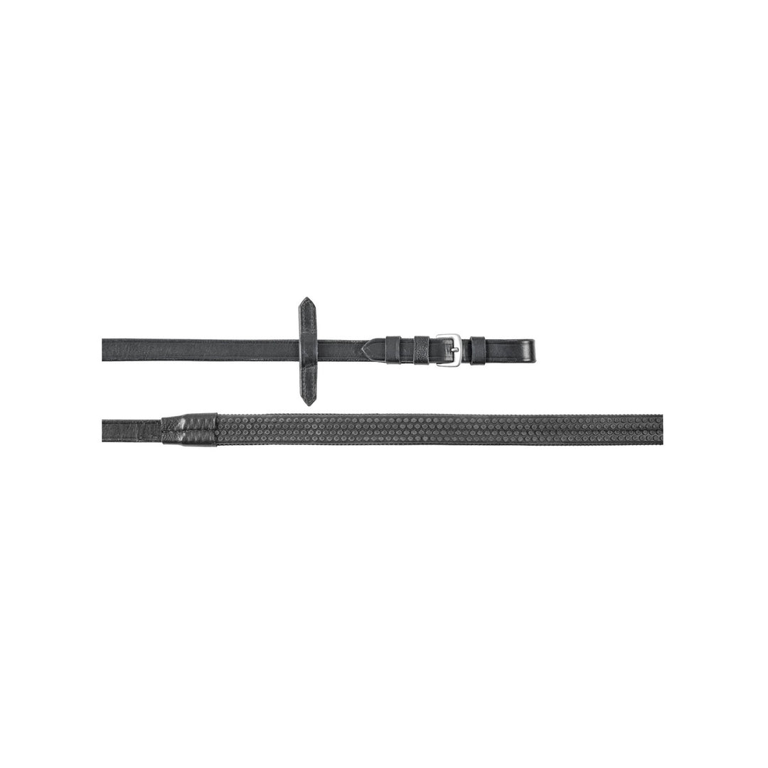 SUPREME RUBBER REINS BLACK