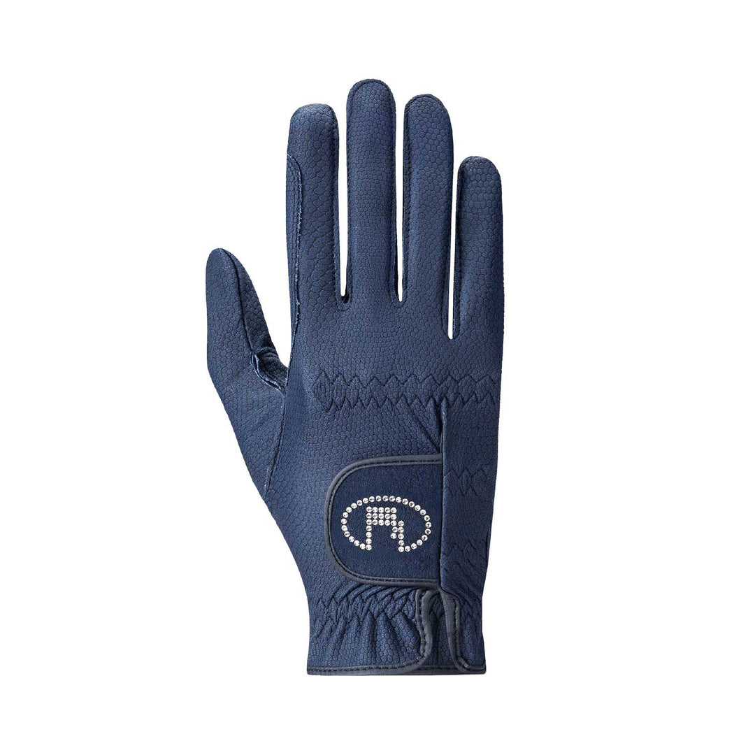 ROECKL GLOVE LISBOA MODEL 0590-NAVY BLUE