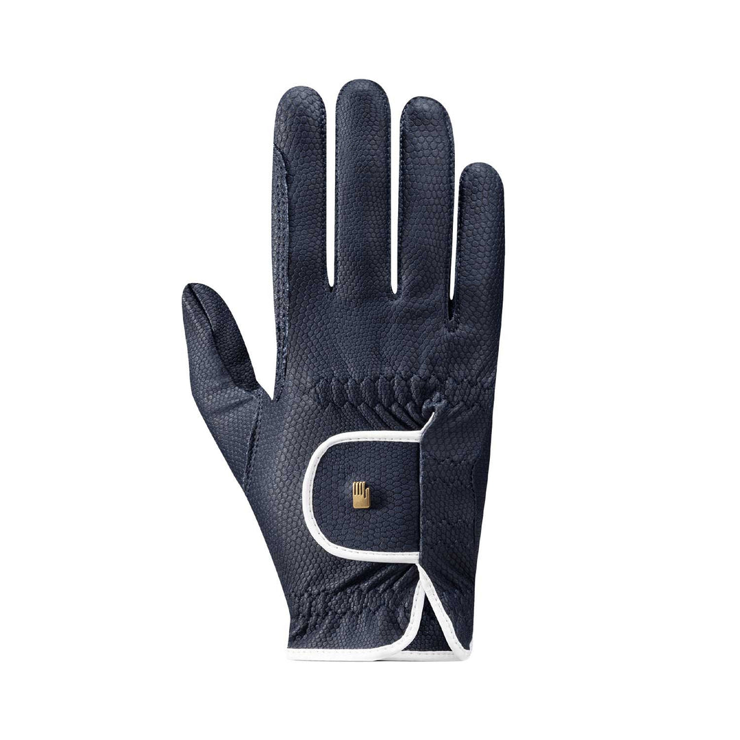 ROECKL GLOVES LONA MODEL 0591-NAVY/WHITE