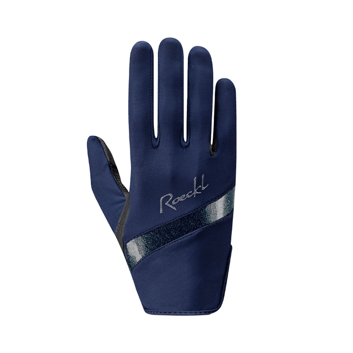ROECKL LORRAINE MODEL GLOVES 0590-NAVY BLUE