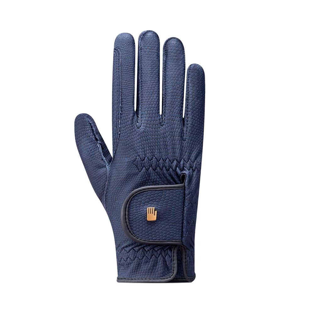 ROECKL GLOVE KALINO KID MODEL 0590-NAVY BLUE
