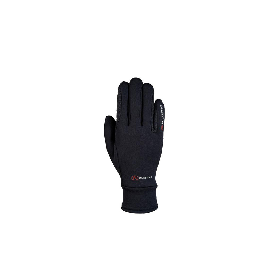 ROECKL GLOVE WARWICK JUNIOR MODEL 0999-BLACK