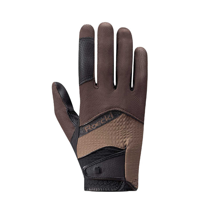 ROECKL MILLERO GLOVES 7902-DARK MOCHA/CHOCO MILK