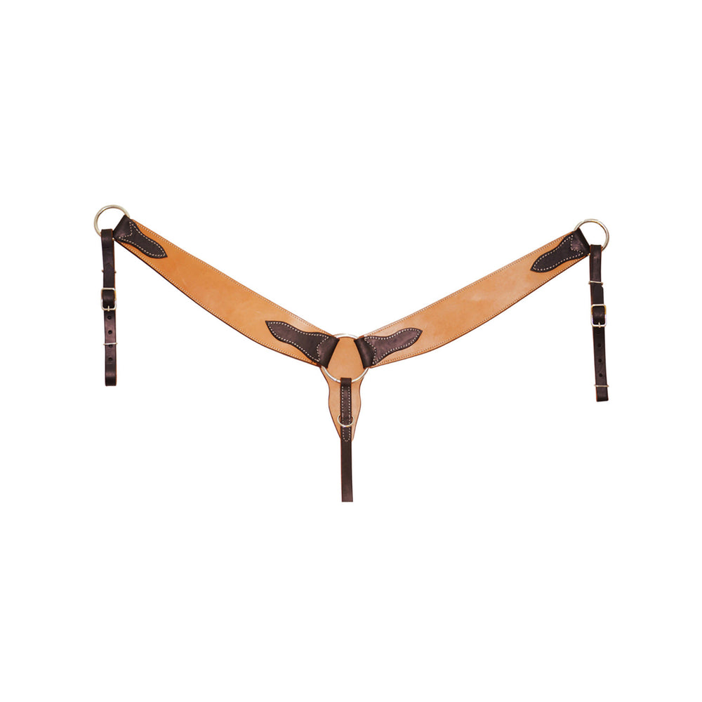 POOL'S 2-TONE BREASTCOLLAR BROWN