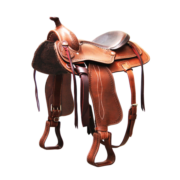 REINER RED HORNS SADDLE BROWN