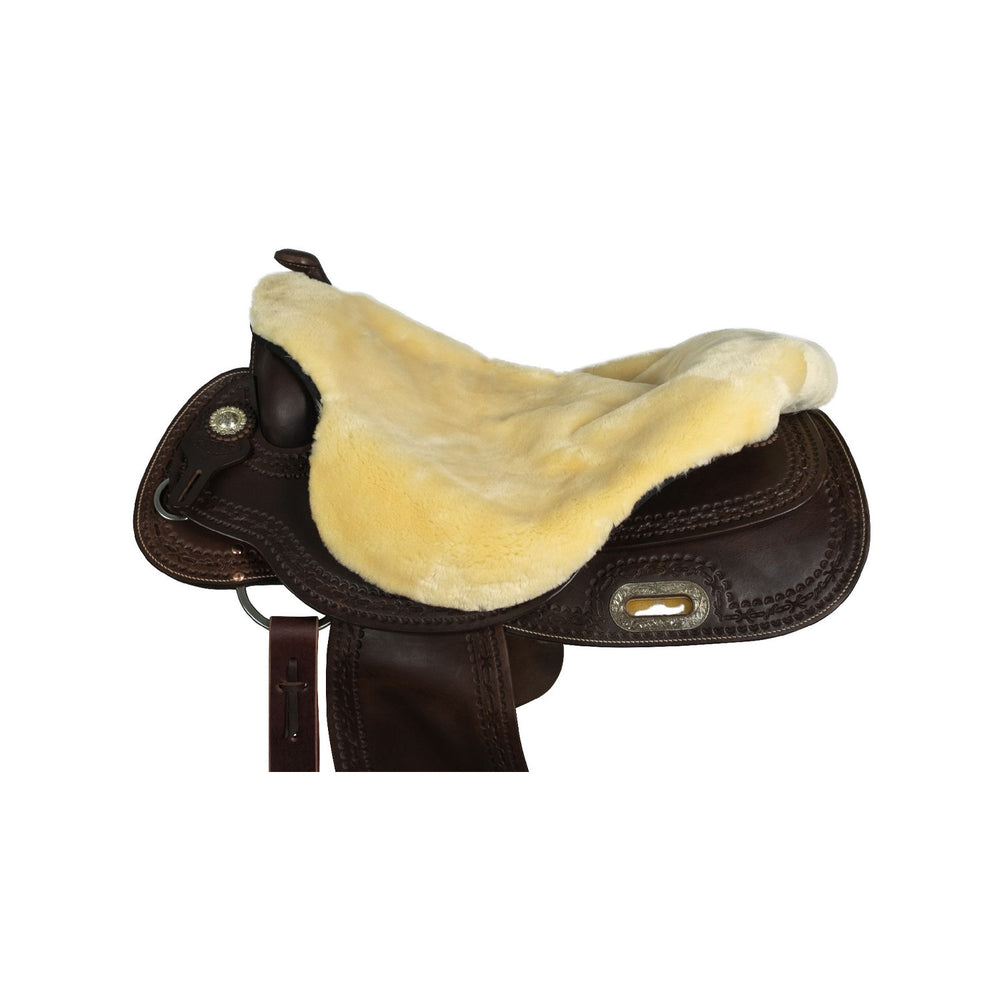 WESTERN SYNTHETIC SHEEP SKIN  SEAT COVER FOR  BLACK