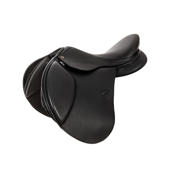 MIAMI JUMPING SADDLE WITH CHANGEABLE GULLET BLACK