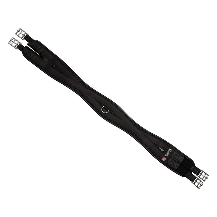 NEOPRENE ENGLISH GIRTH W/ELASTIC BLACK