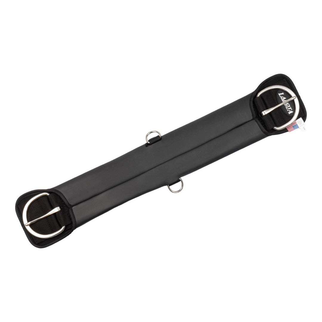 NEOPRENE WESTERN GIRTH WITH STAINLESS STEEL BUCKLES