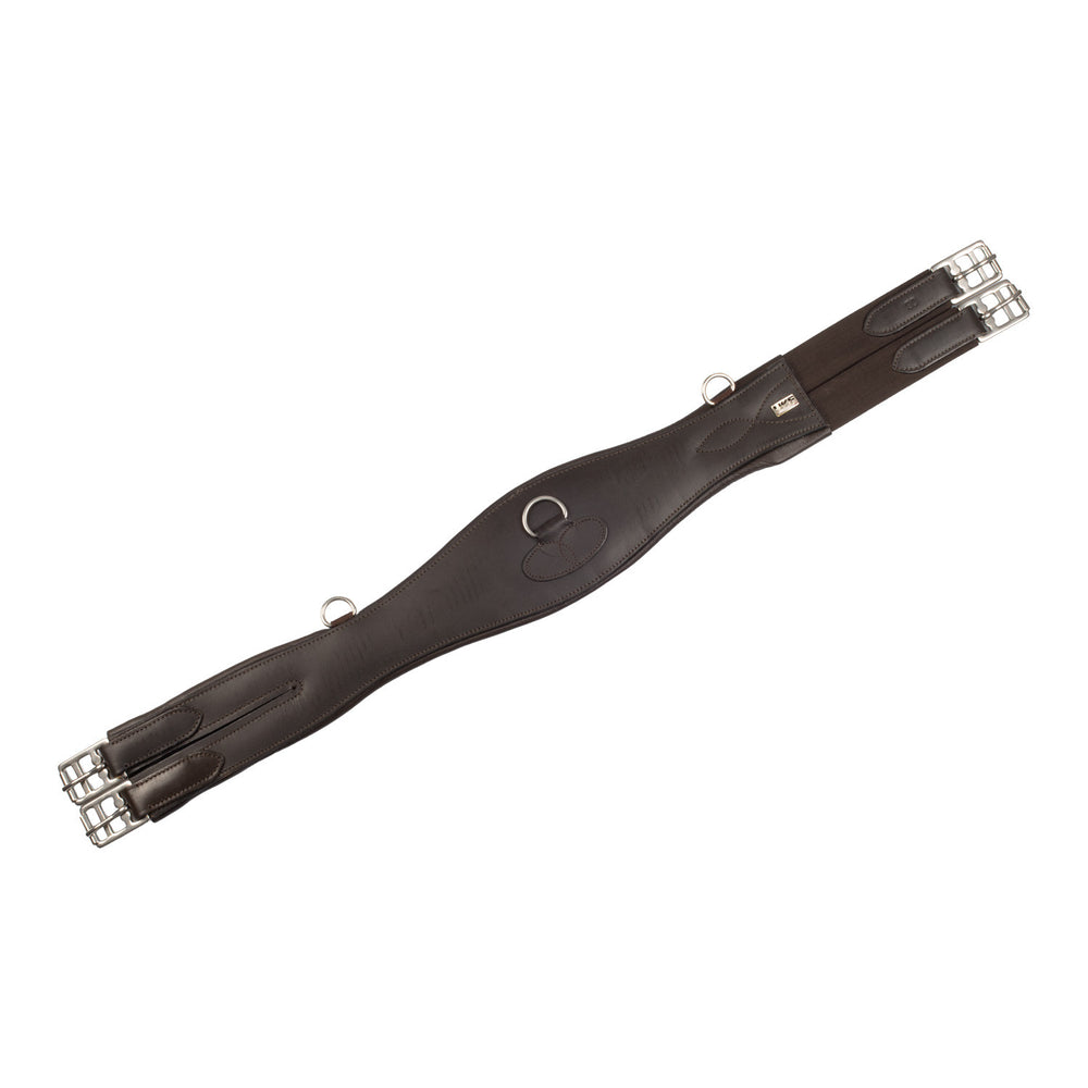 SUPREME SHAPED LEATHER GIRTH COGNAC