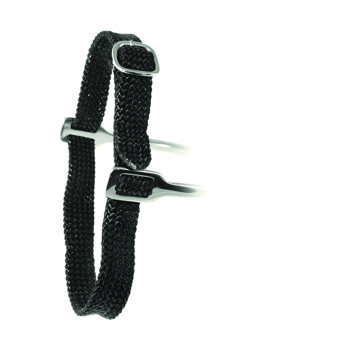 NYLON SPURS STRAPS BLACK