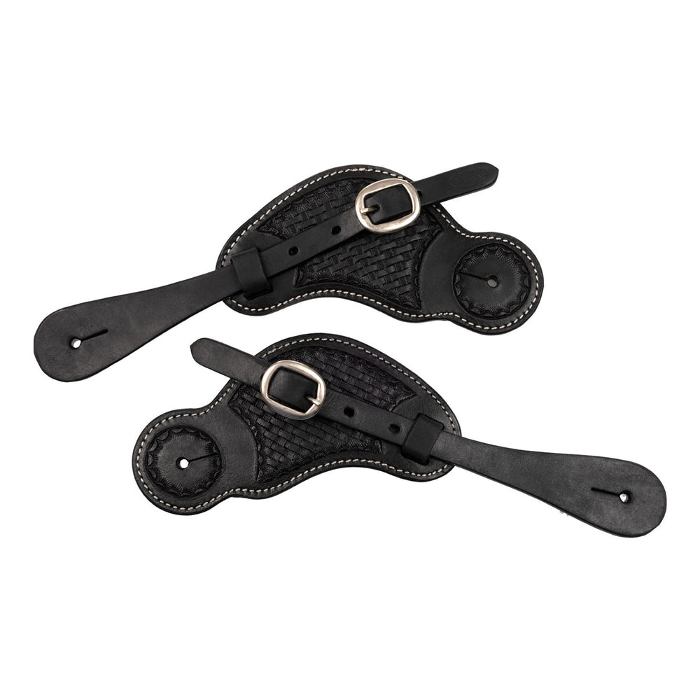 POOL'S SPURS STRAPS WIDE 15-672 BLACK