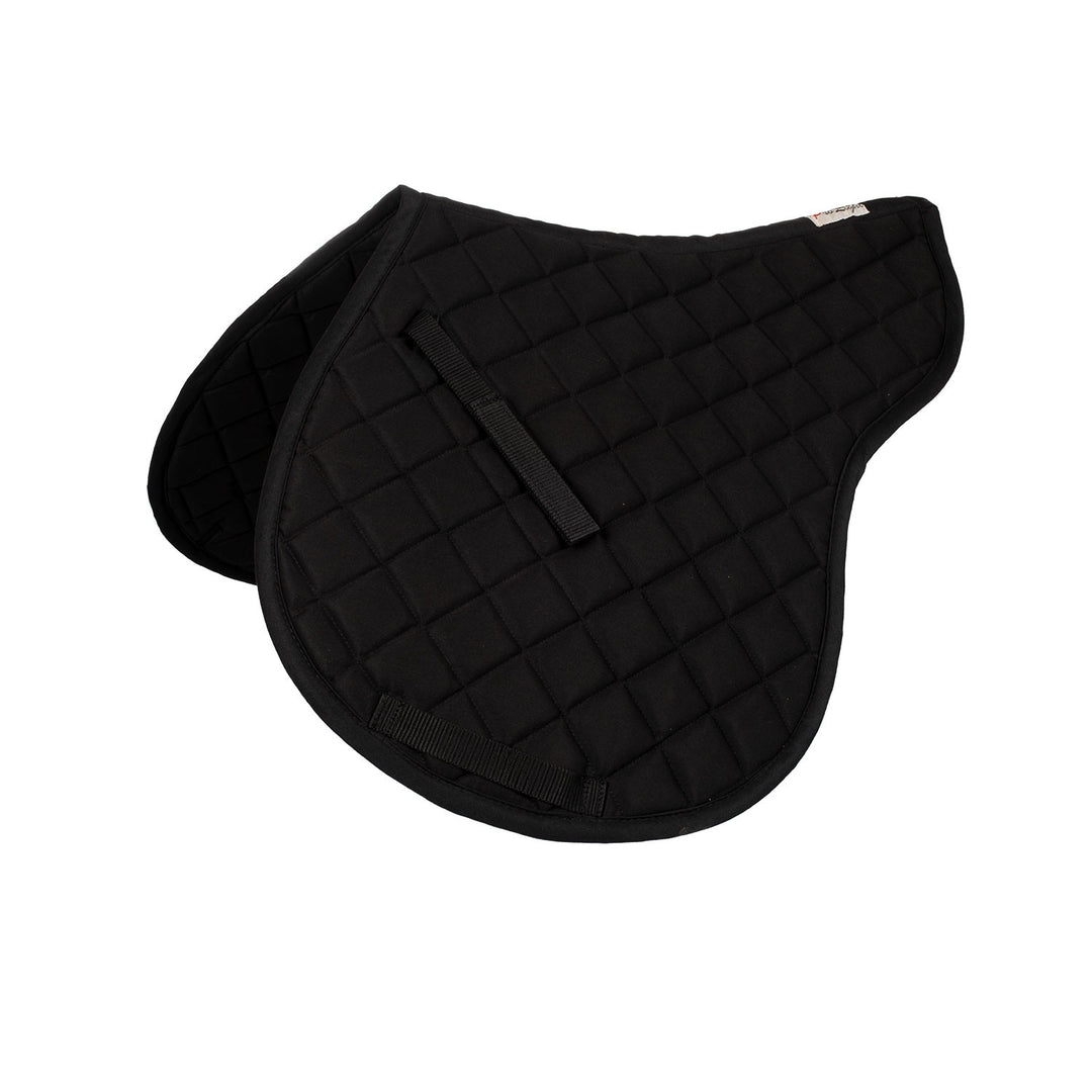 CLASSIC SHAPED SADDLE PAD BLACK