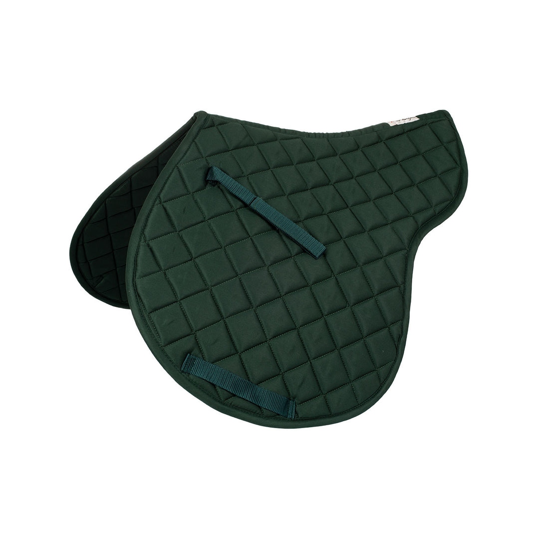 CLASSIC SHAPED SADDLE PAD HUNTER GREEN