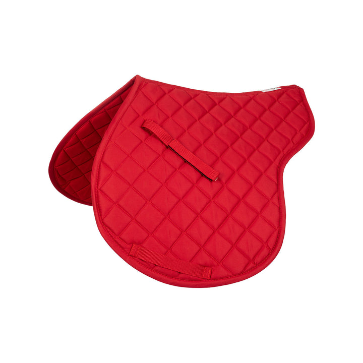 CLASSIC SHAPED SADDLE PAD RED