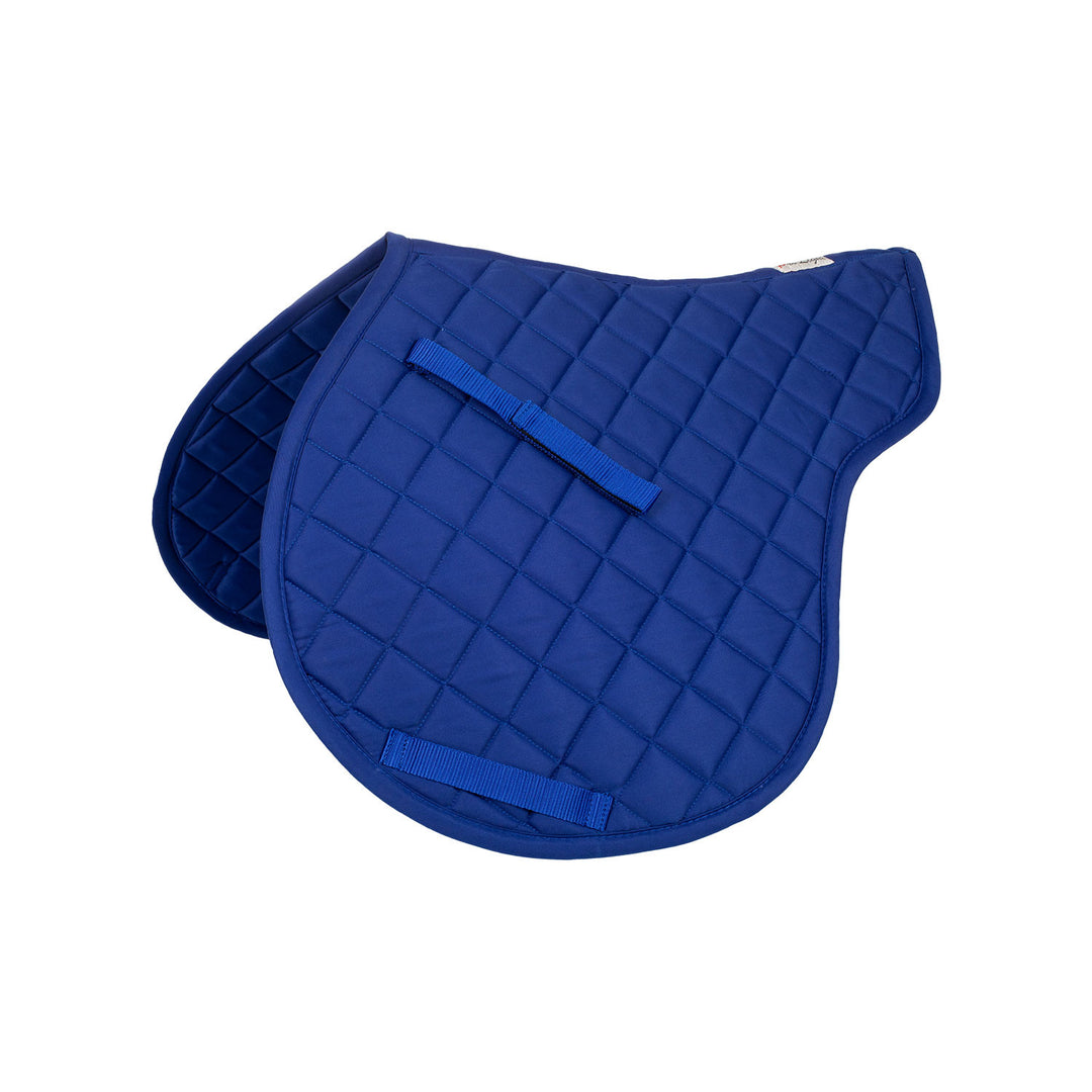 CLASSIC SHAPED SADDLE PAD ROYAL BLUE