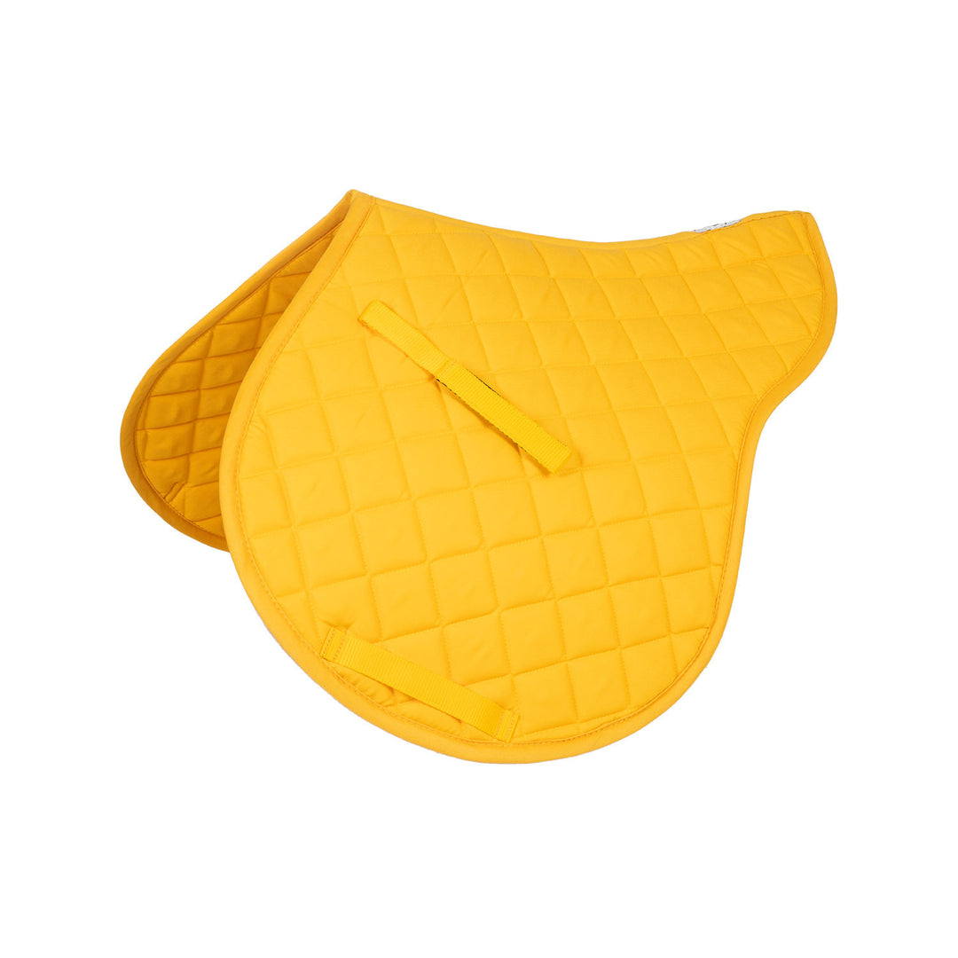 CLASSIC SHAPED SADDLE PAD YELLOW