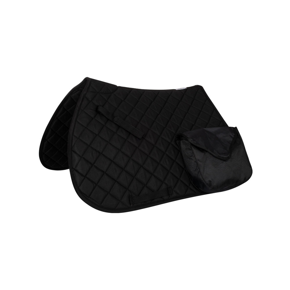 TREKKING SADDLE PAD WITH POCKETS BLACK