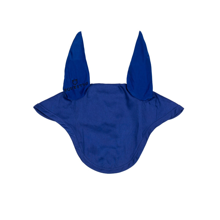 Cotton pony fly veil with elasticated ears ROYAL BLUE