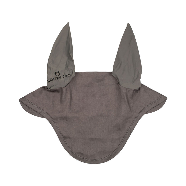 Cotton fly veil with elasticated ears GREY