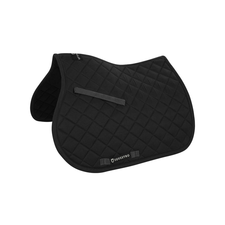 Cotton jumping saddle pad BLACK