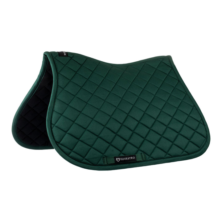 Cotton jumping saddle pad GREEN