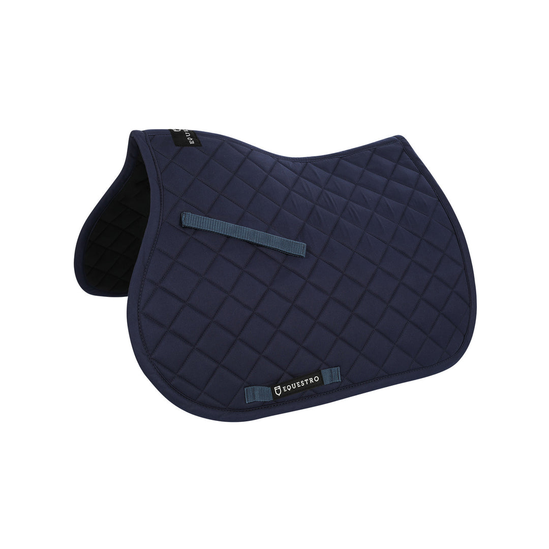 Cotton jumping saddle pad NAVY