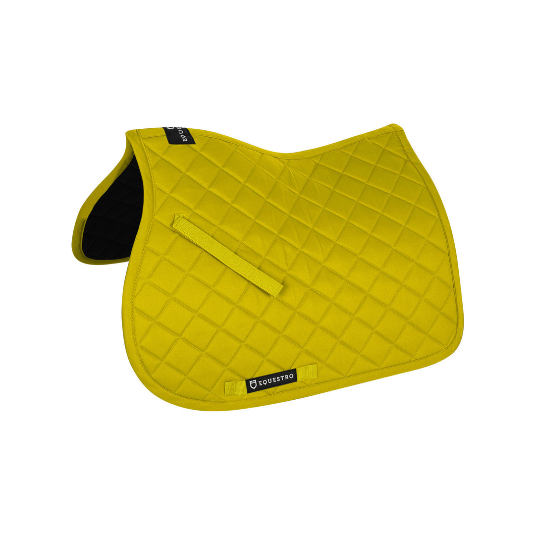 Cotton jumping saddle pad YELLOW
