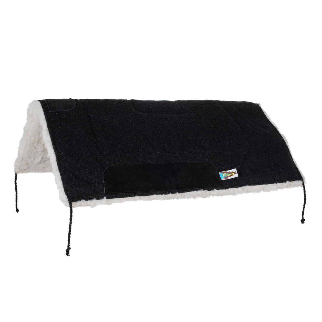 ECOLINE SADDLE PAD BLACK