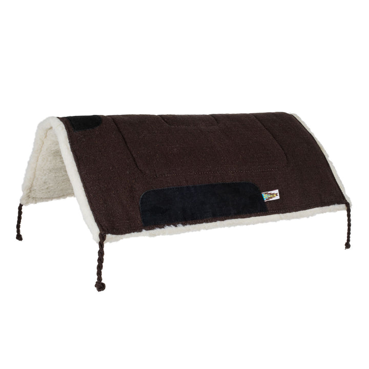 ECOLINE SADDLE PAD BROWN