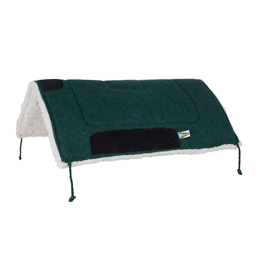 ECOLINE SADDLE PAD GREEN