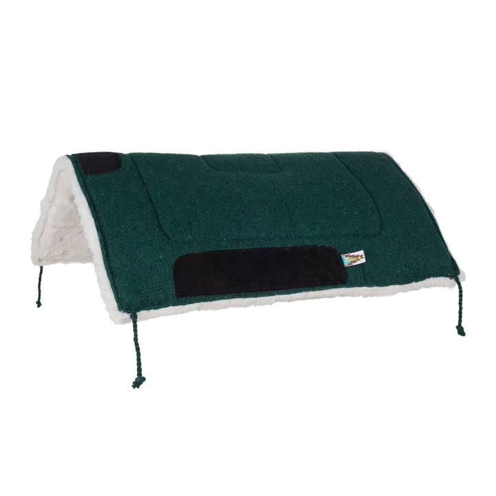 ECOLINE SADDLE PAD GREEN