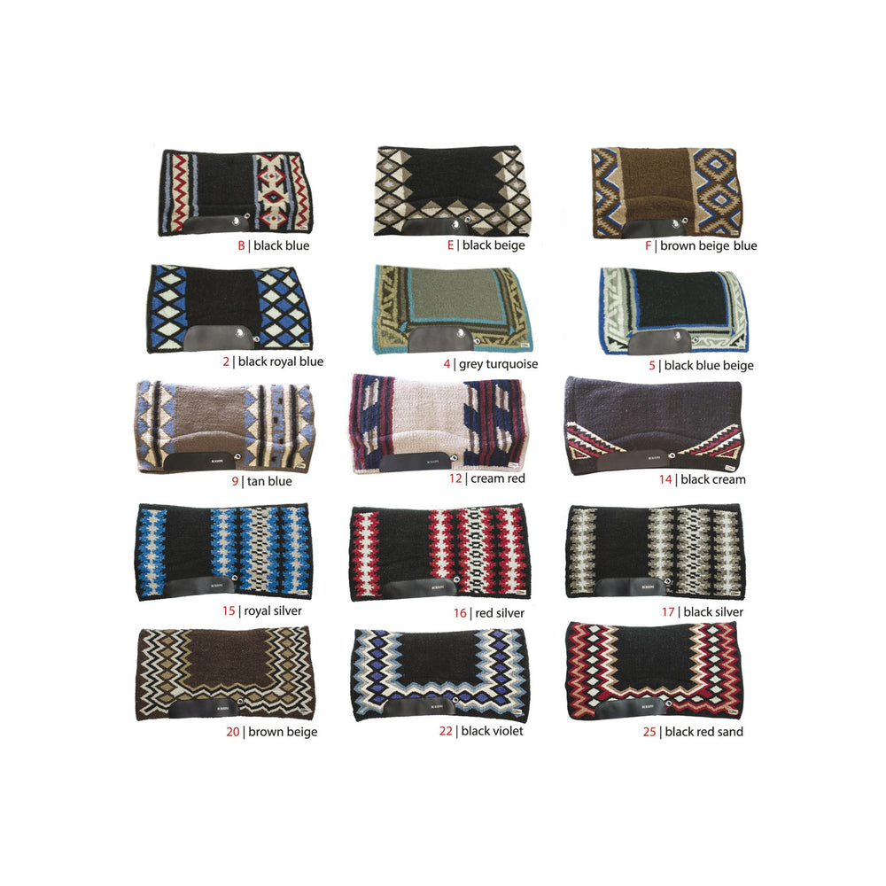 CARPET NAVAJO WOOL FOR SS00066B BLACK/BEIGE