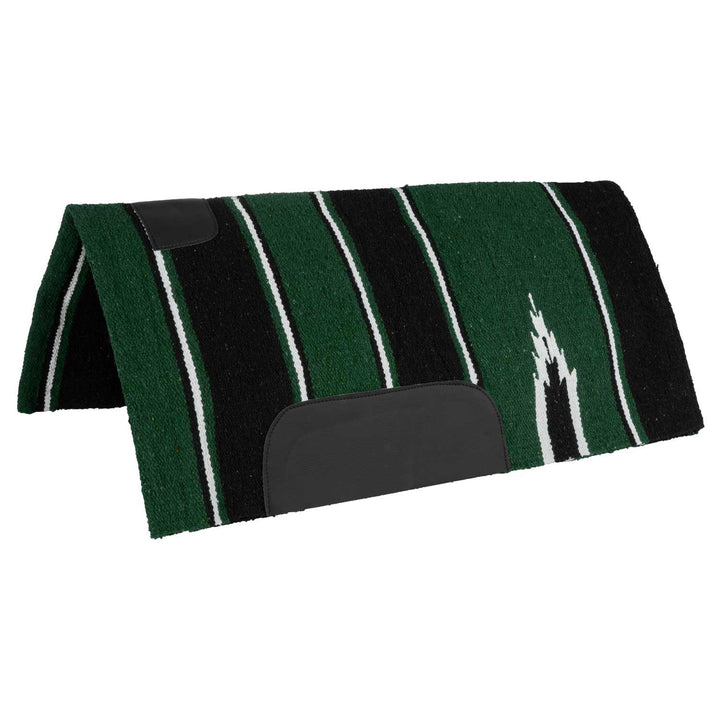 NAVAJO BLANKET  W/LEATHER PATCH RN1-LTH
