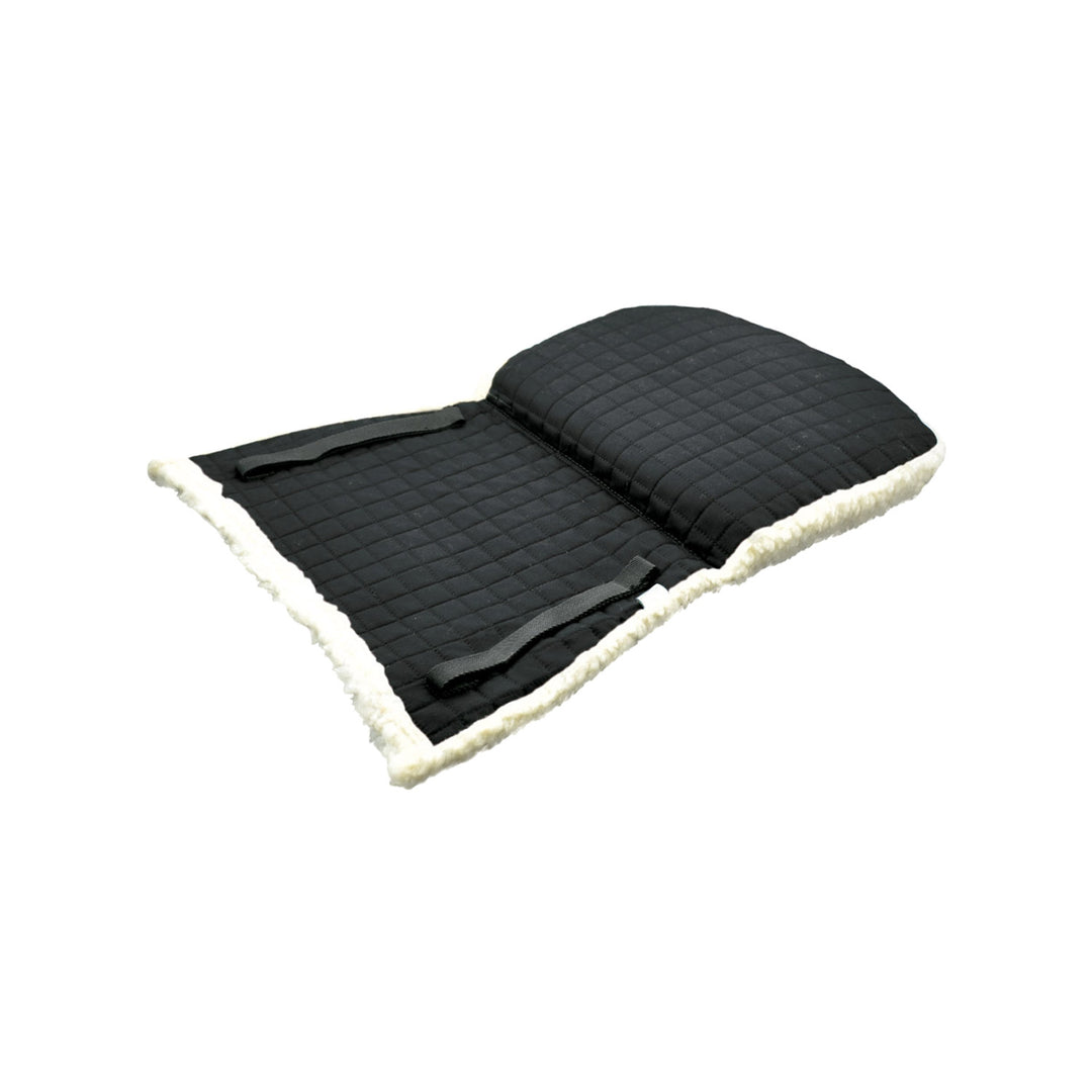 COTTON+SYNTHETIC FLEECE BACK PAD BLACK