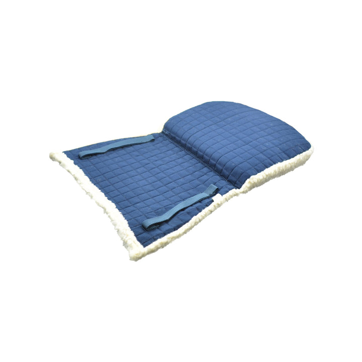 COTTON+SYNTHETIC FLEECE BACK PAD NAVY