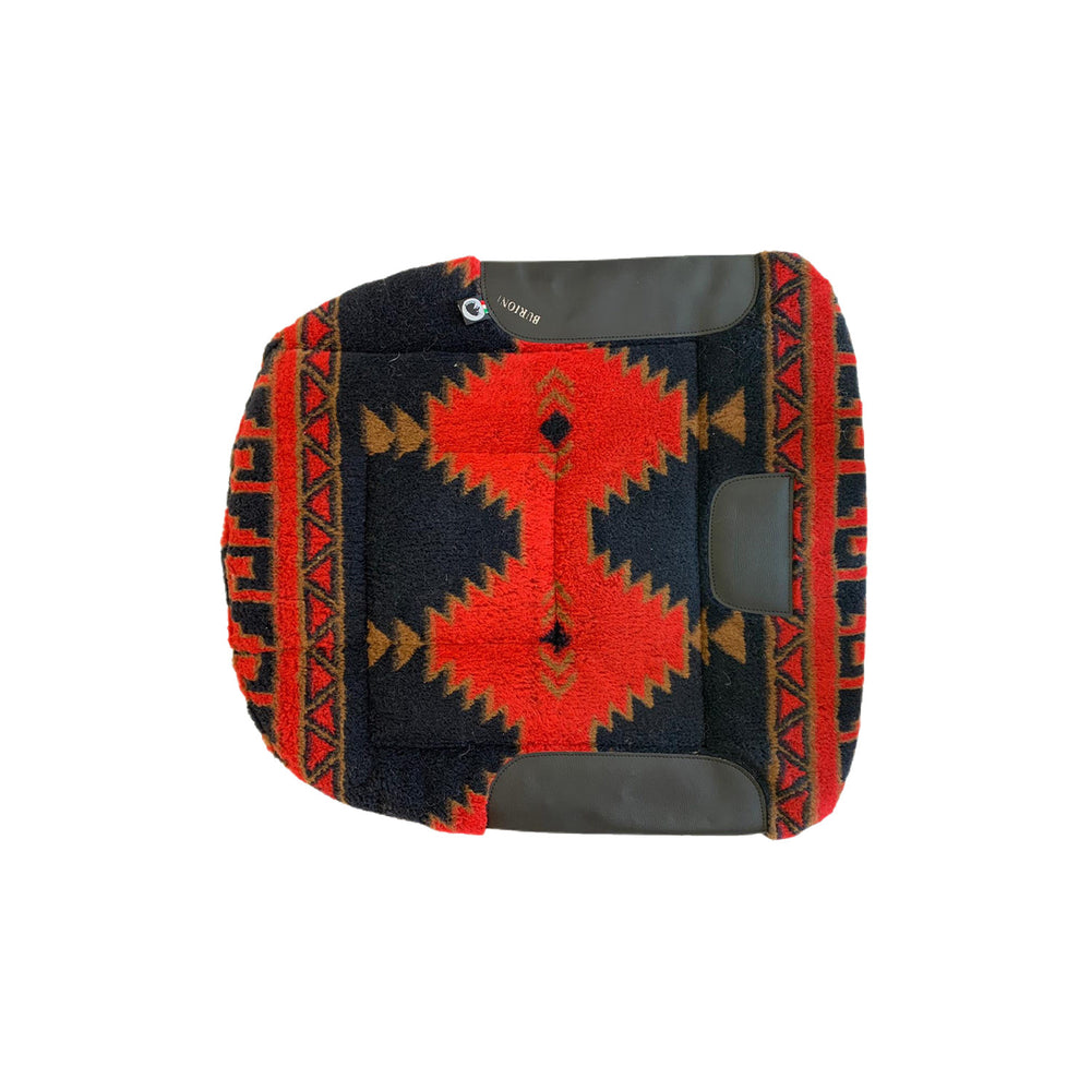 PILE BARREL SADDLE PAD NAVY/RED