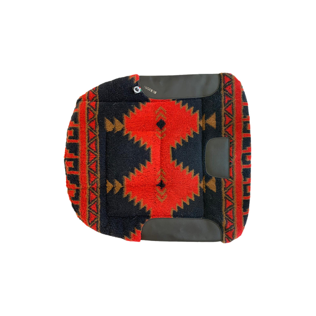PILE BARREL SADDLE PAD NAVY/RED