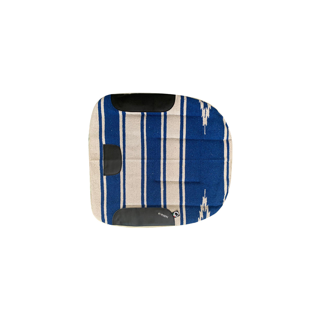 BARREL SADDLE PAD W/SYNT FLEECE BOTTOM 59X56