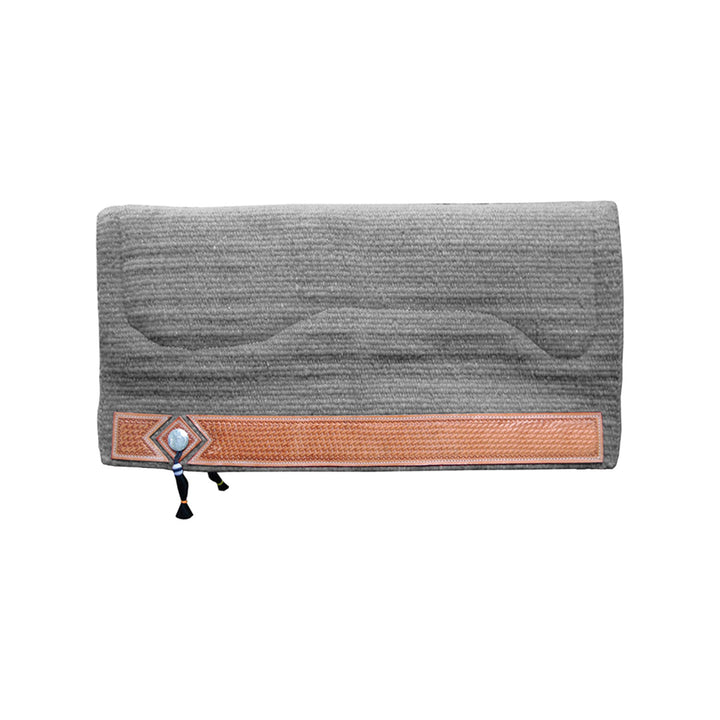 SHOW SADDLE PAD 36X34 GREY