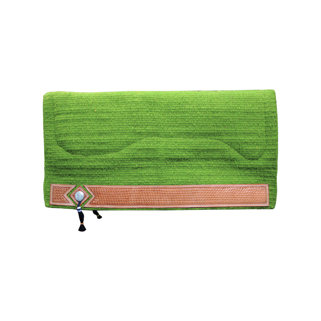 SHOW SADDLE PAD 36X34 LIME