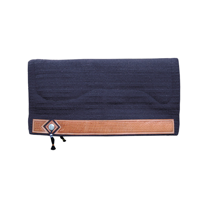 SHOW SADDLE PAD 36X34 NAVY