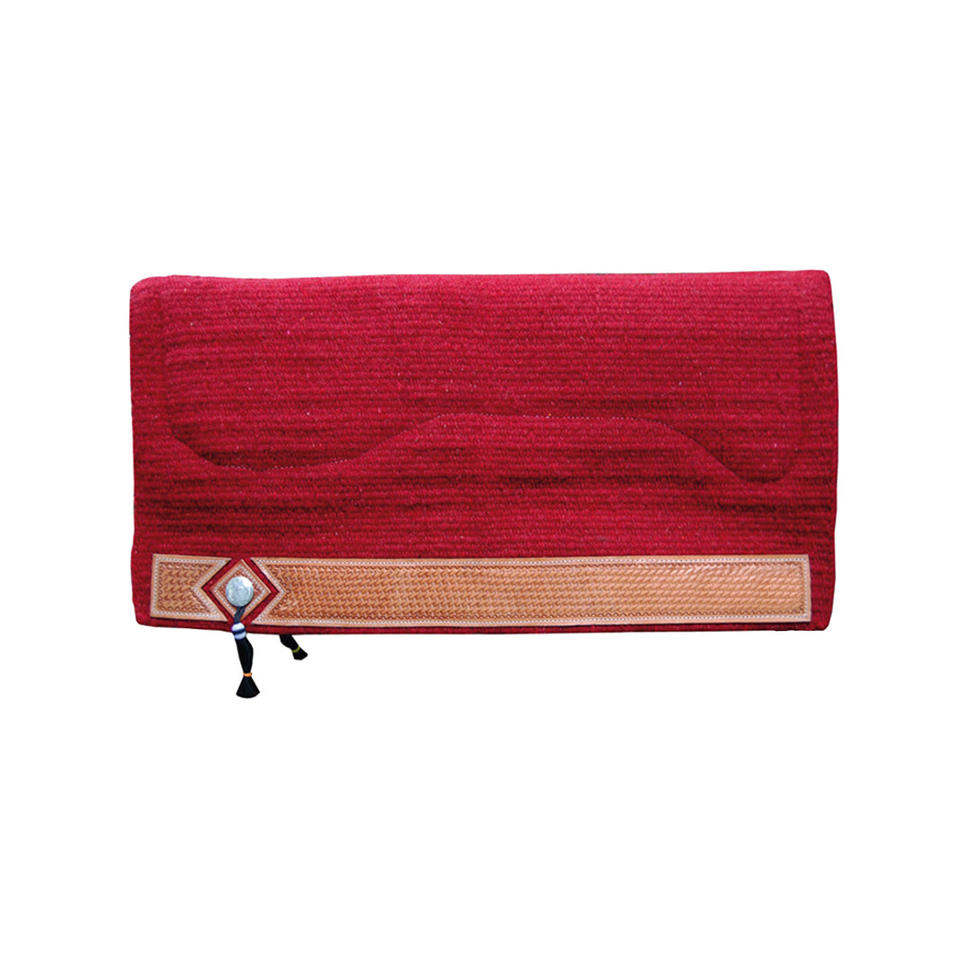SHOW SADDLE PAD 36X34 RED