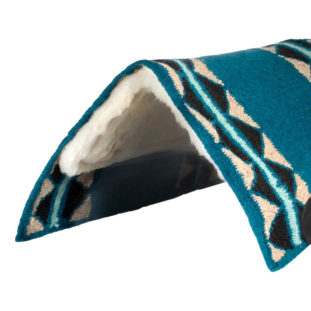 WESTERN SADDLE PAD WOOL SHOW OFFER RANDOM COLOR