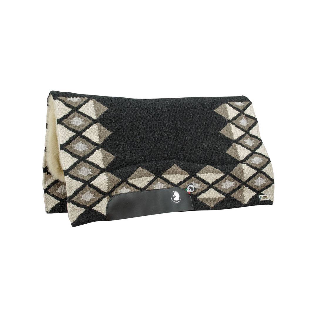SHOW SADDLE PAD 2015 EDITION BLACK/BEIGE