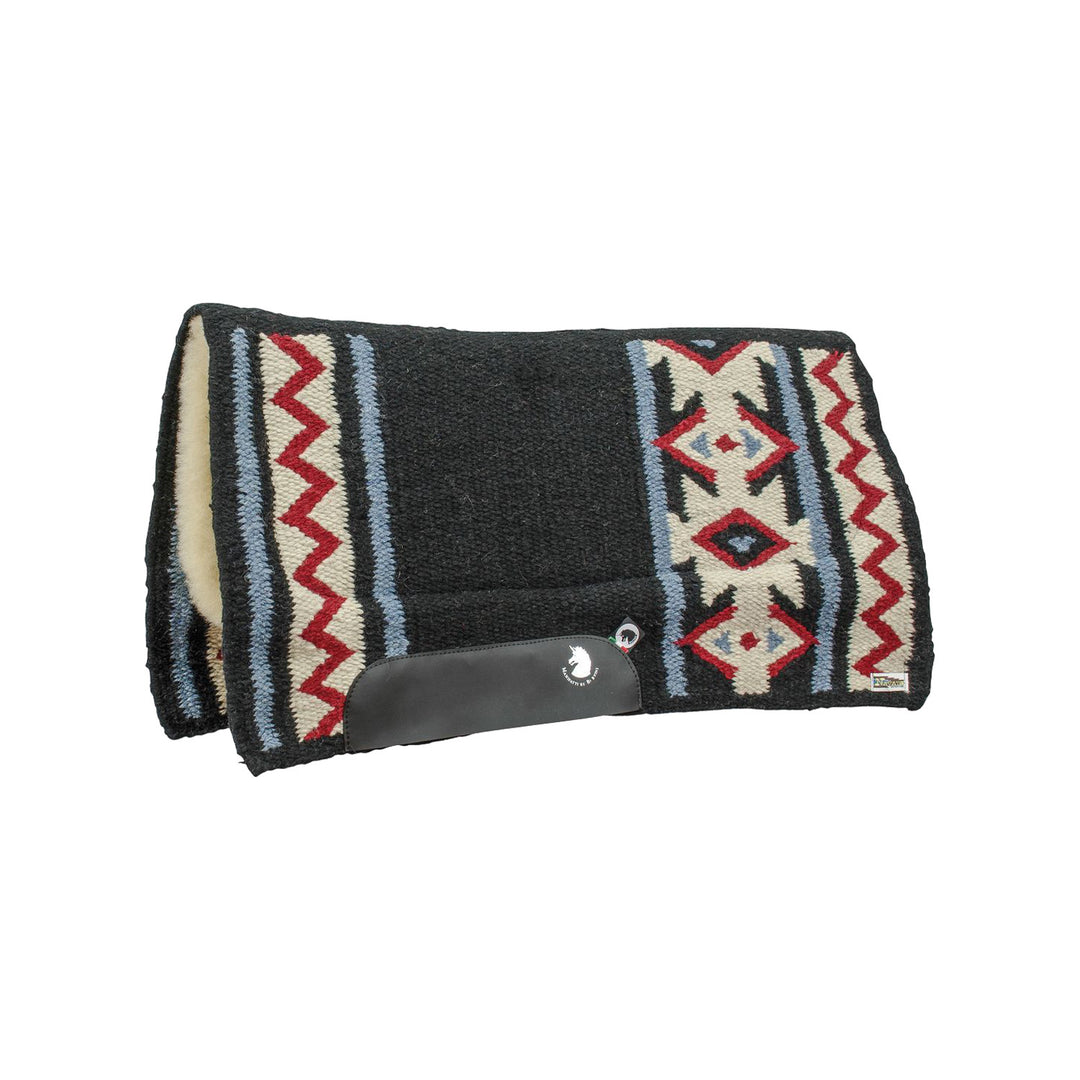 SHOW SADDLE PAD 2015 EDITION BLACK/BLUE