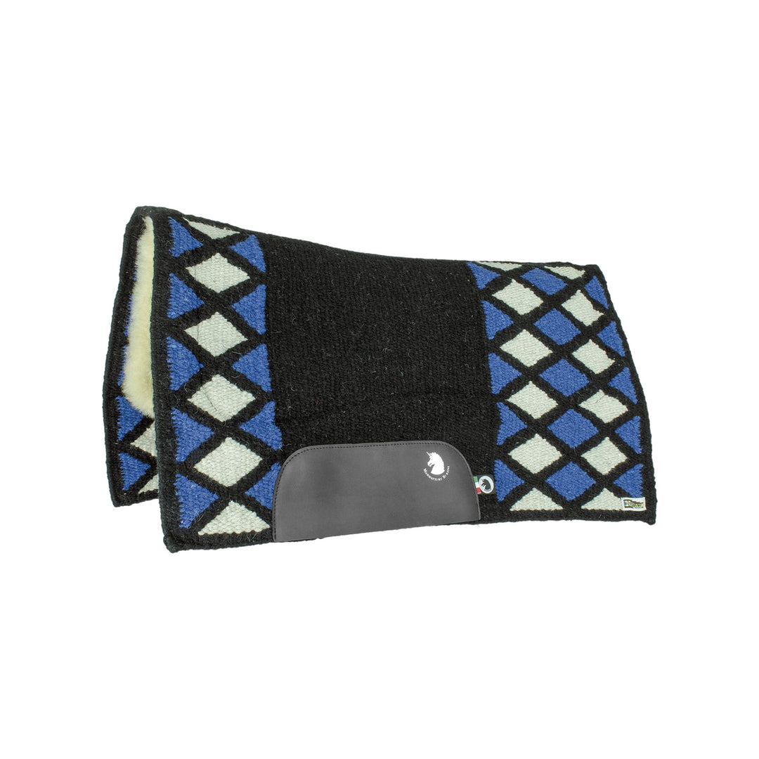 SHOW SADDLE PAD 2015 EDITION BLACK/ROYAL
